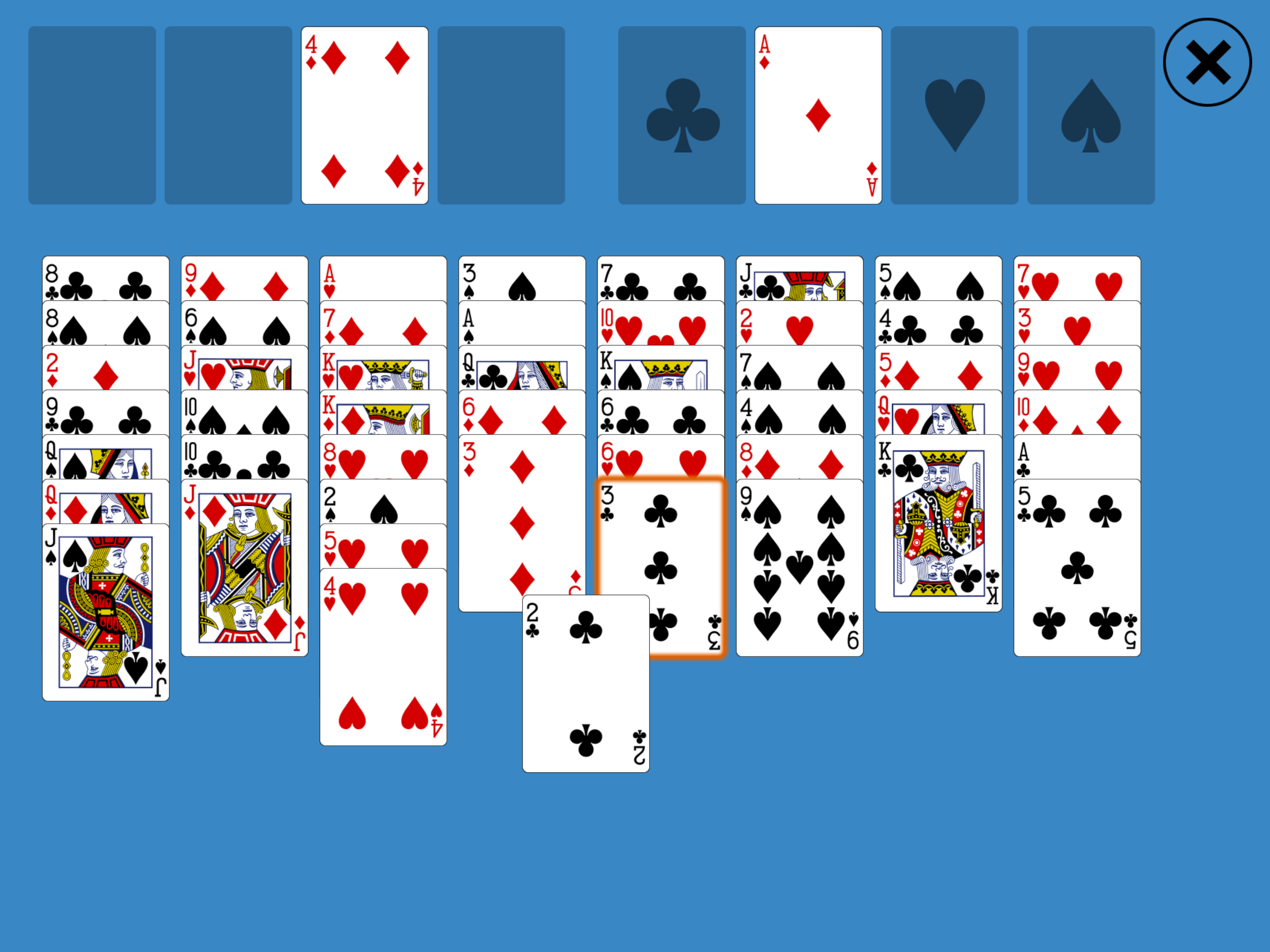 Solitaire Baker's Game
