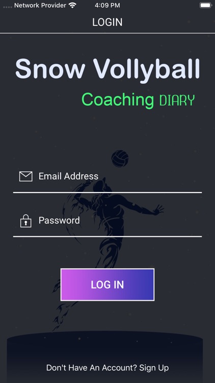 Snow Vollyball Coaching Diary