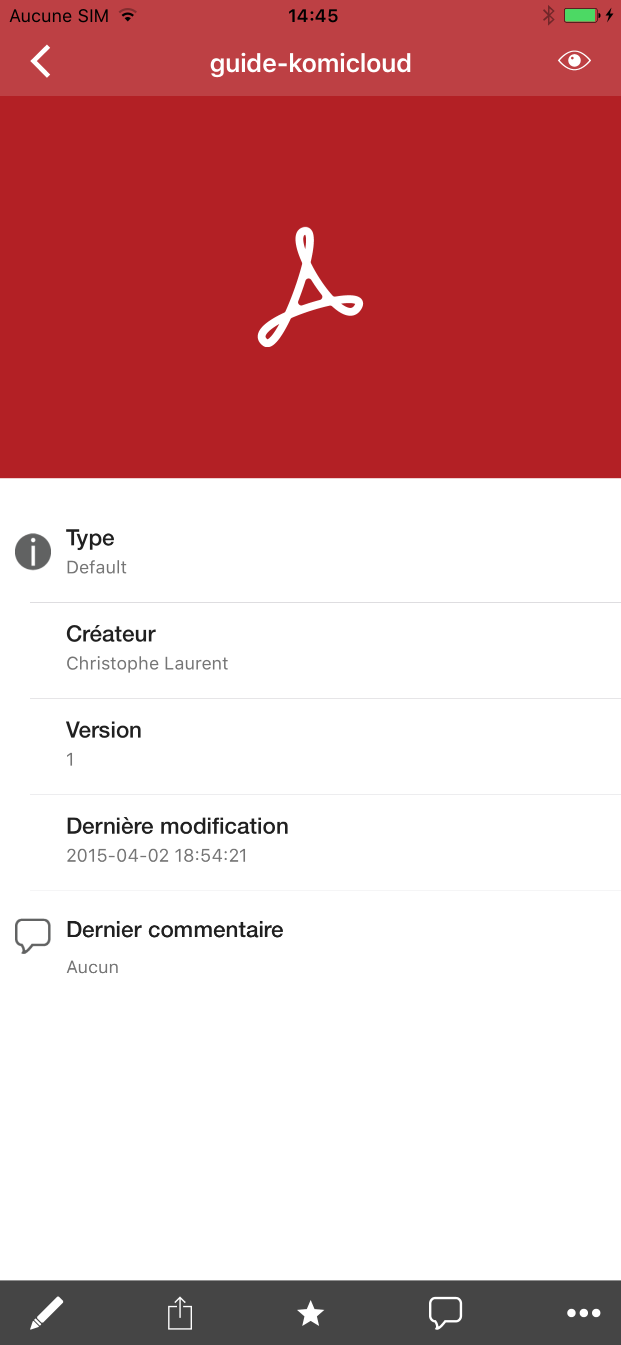 KOMI Cloud Mobile screenshot 4
