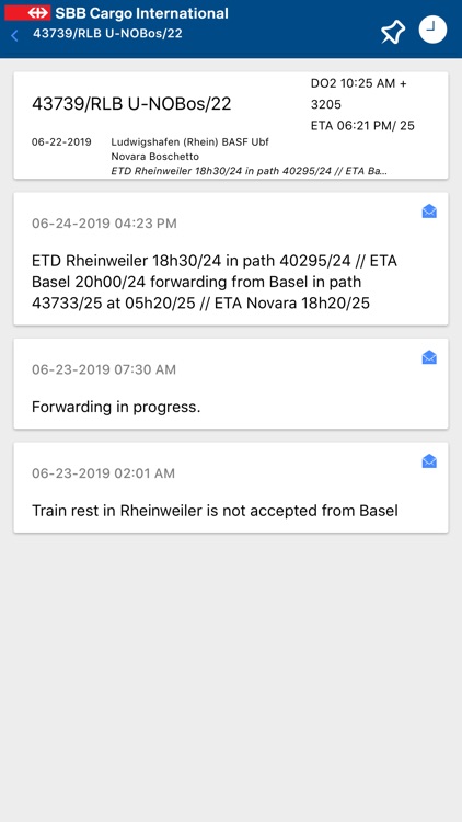 SBB Cargo International App
