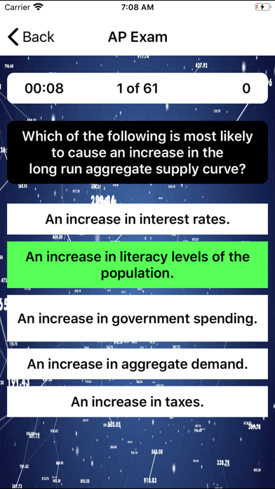 Screenshot 3 of AP Macroeconomics Prep App