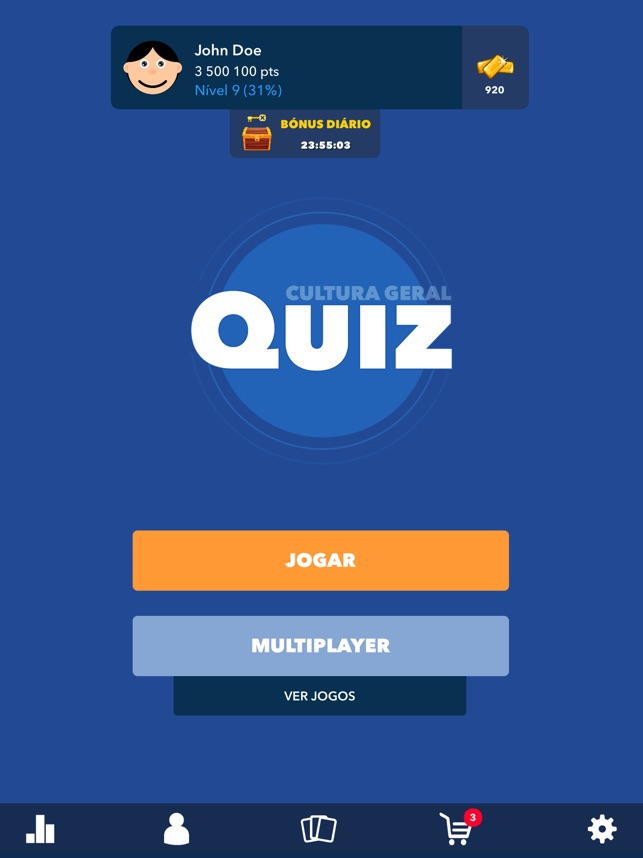 Quiz Conhecimentos Gerais BR na App Store