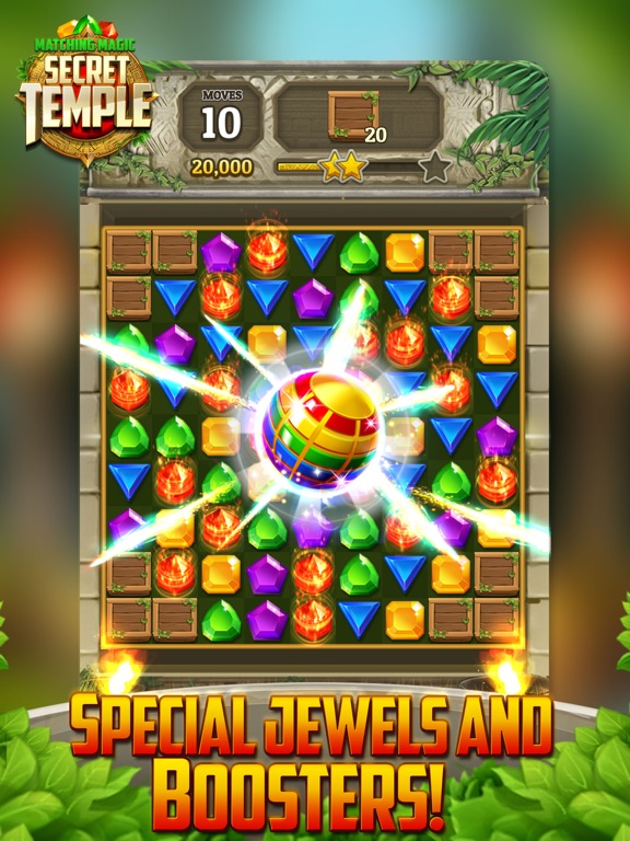 Screenshot #3 for Matching Magic: Secret Temple