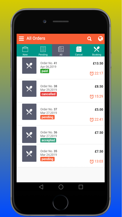 allrestaurant.merchant screenshot 3