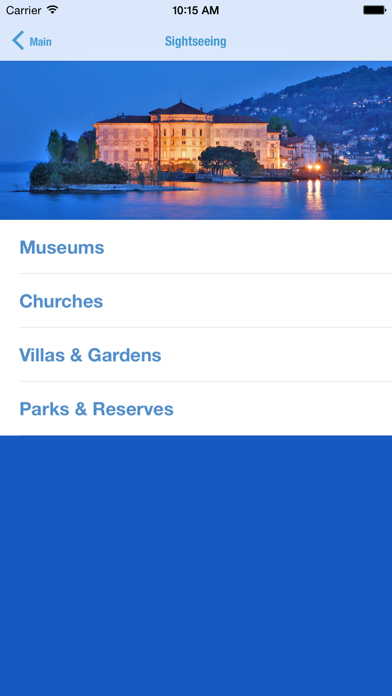 Lake Maggiore App Screenshot