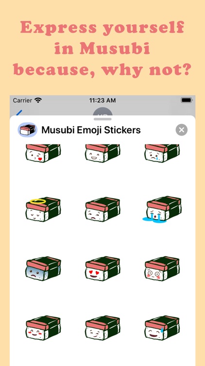 Musubi Emoji Stickers