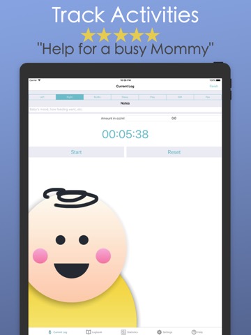 Baby Log & Breast Feeding App.のおすすめ画像1