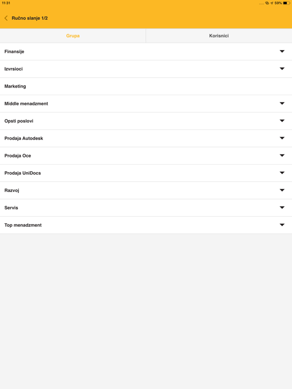 UniDocs Client iPad screenshot 4 - Business app