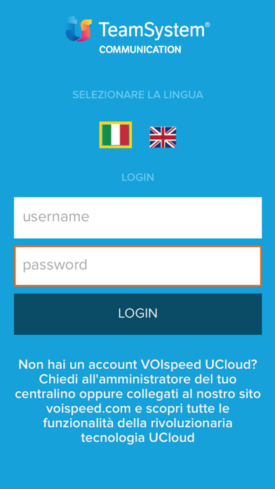 VOIspeed UI Screenshot