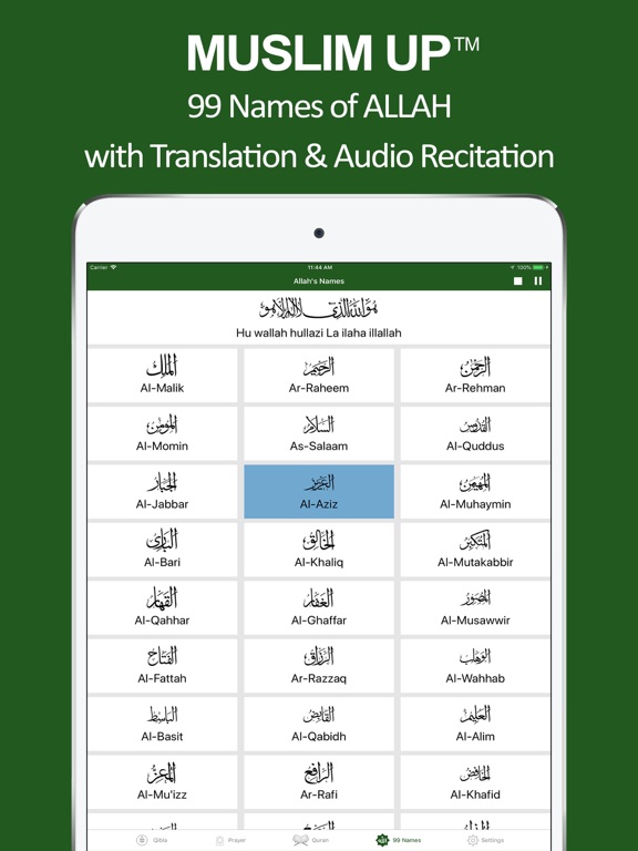 Muslim Up Qibla, Quran & Salah iPad screenshot 4 - Lifestyle app