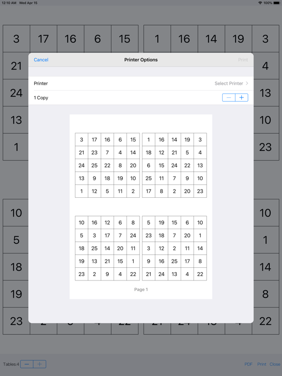 Schulte Table-Speed Reading! iPad screenshot 4 - Education app