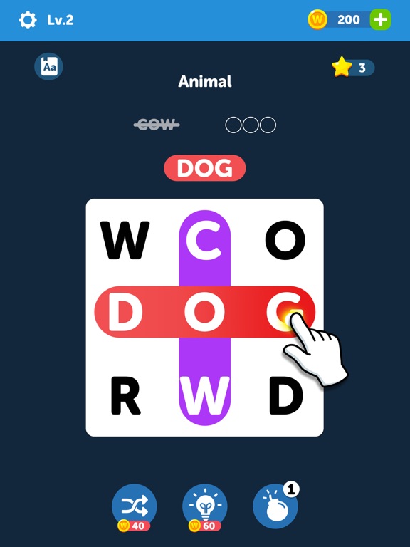 Screenshot #4 pour Wonder Word: Word Search Games