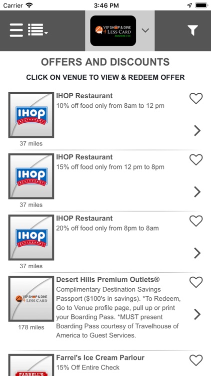 VIP Shop & Dine 4Less Card