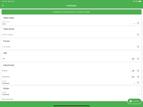 File Converter iPad app afbeelding 7