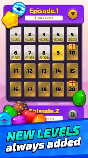 Sugar Land-Sweet Match3 Puzzle screenshot 1