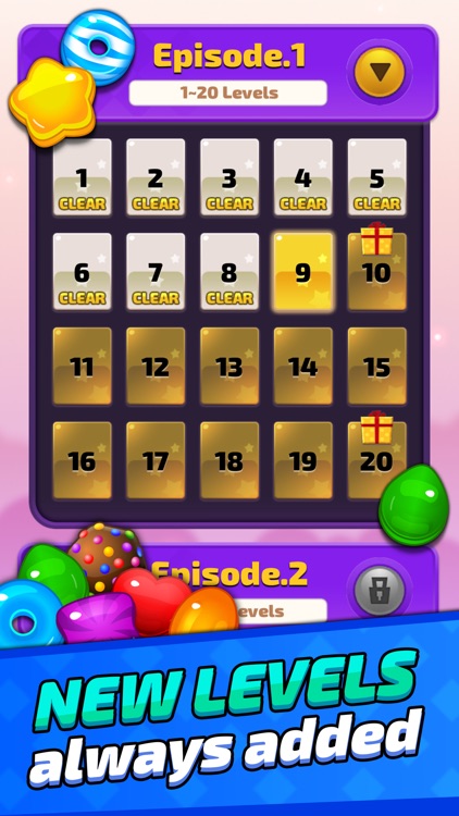 Sugar Land-Sweet Match3 Puzzle