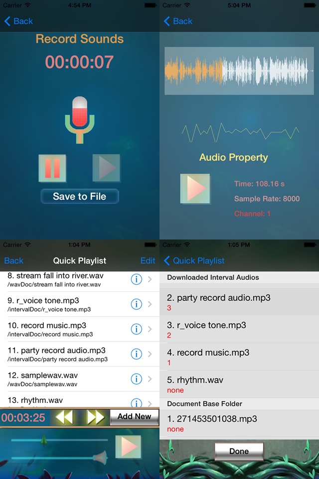 Audio Music Plan Player Lite screenshot 3