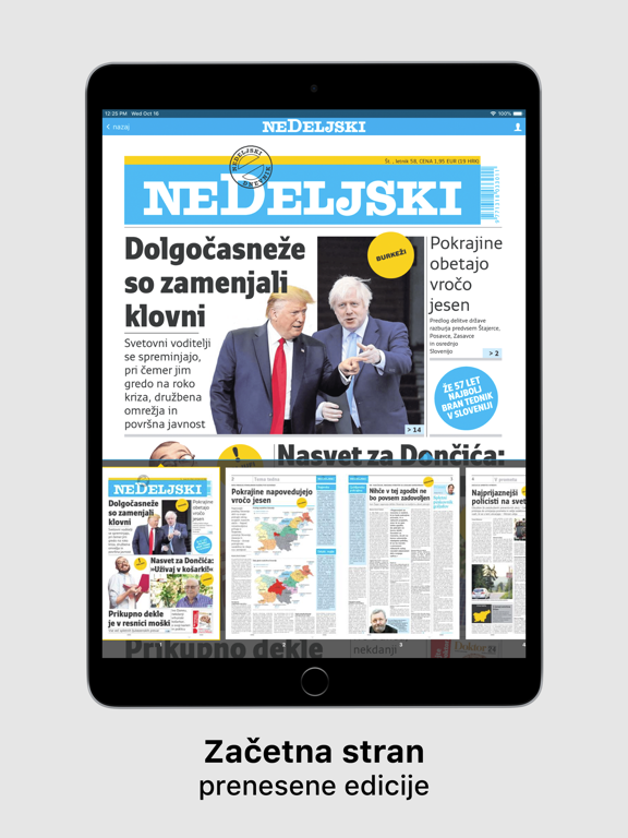 Screenshot #5 pour Nedeljski dnevnik
