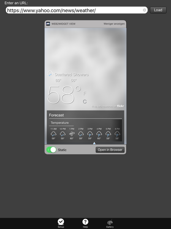 Screenshot #4 pour Web 2 Widget