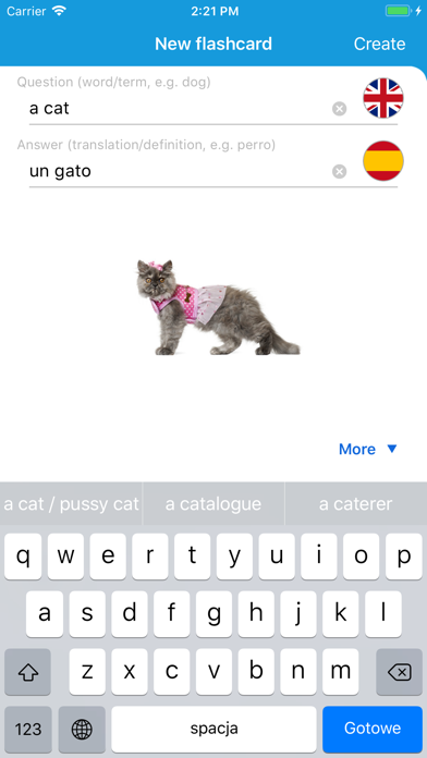 Learn Spanish: VocApp Language Screenshot