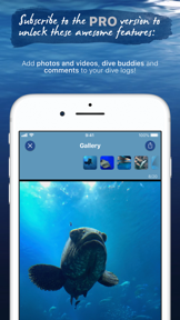 Breathe - Smart Scuba Dive Log screenshot