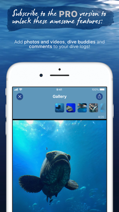 Breathe - Smart Scuba Dive Log Screenshot