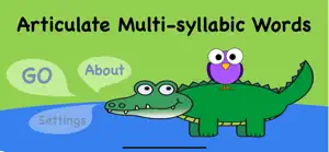 Articulate Multisyllabic screenshot #1 for iPhone