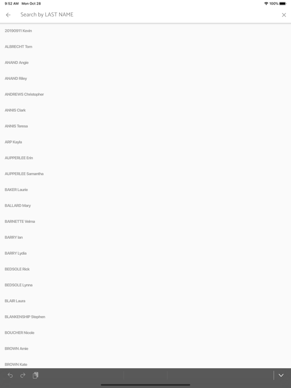 IYR CheckIn App iPad screenshot 4 - Health & Fitness app