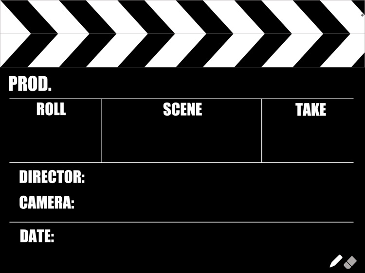 Writable Film Slate