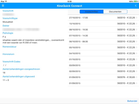 KineQuick Connect Tablet screenshot 3