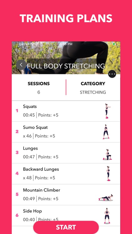 Easy Home Workout Women NO GYM screenshot-3