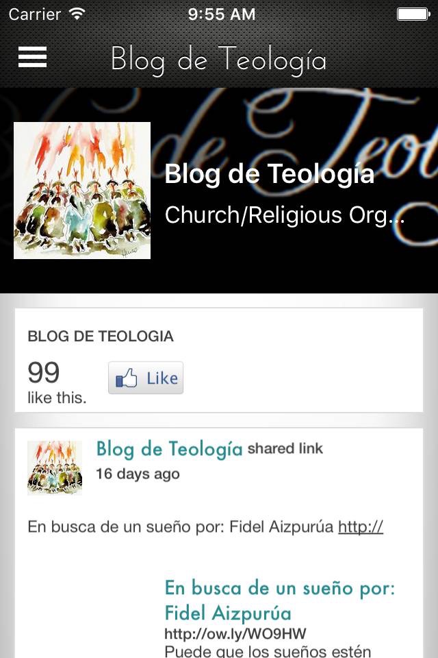 Blog Teologia screenshot 2