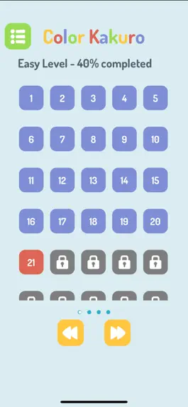 Game screenshot Color Kakuro apk