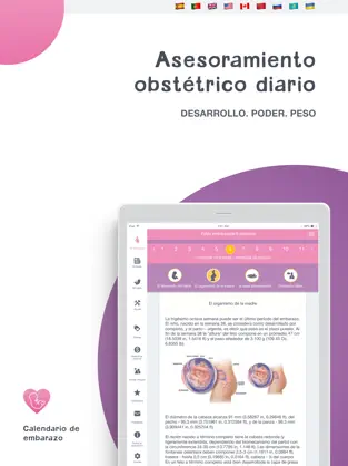 Screenshot 2 amma: Embarazo Semana a Semana iphone