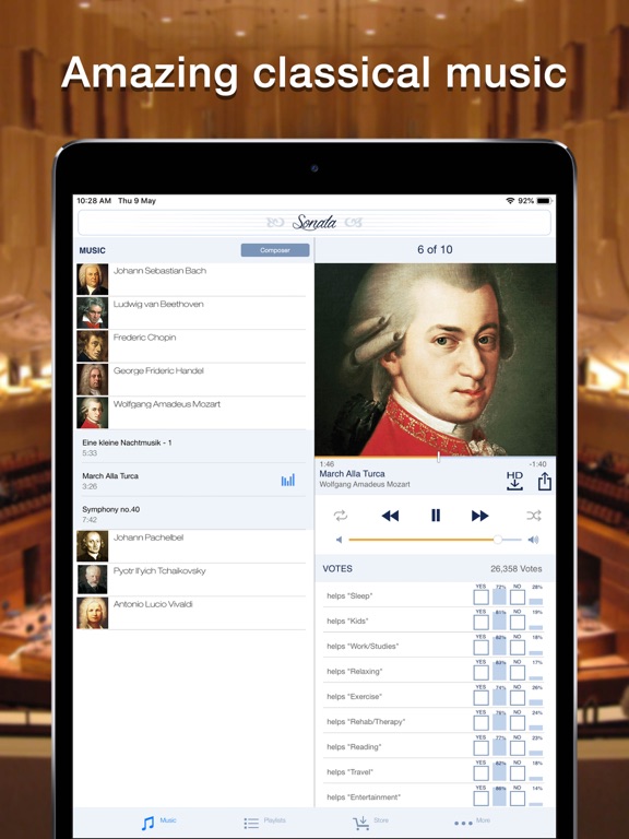 Screenshot #4 pour Sonata - Classical Music Radio