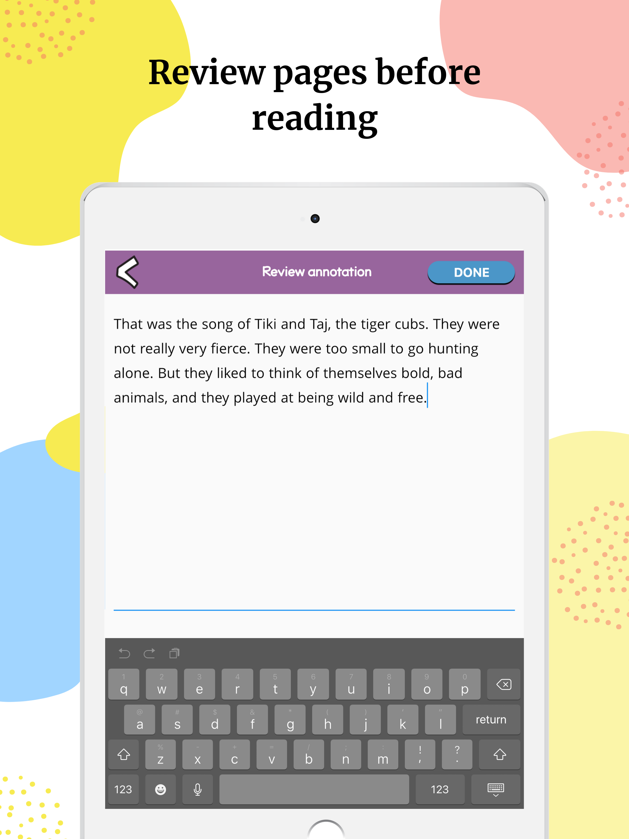 Dyslexia Reader by MDA screenshot 15