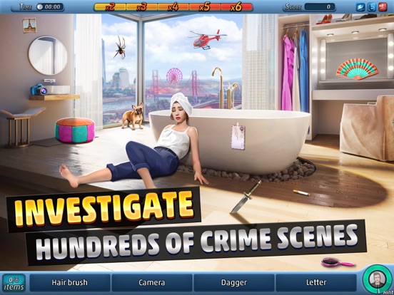 Criminal Case: The Conspiracy iPad app afbeelding 1