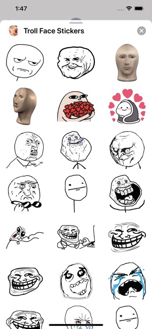 No Face Meme - No Face Meme - Sticker