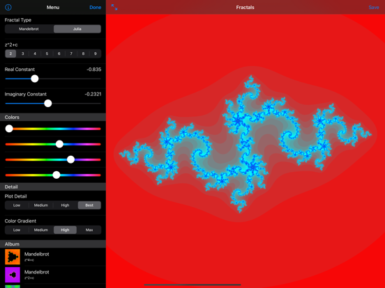 Fractals iPad app afbeelding 6