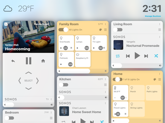 Screenshot #6 pour Fuse - Dashboard for Homekit