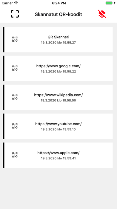 Screenshot #2 pour QR Skanneri