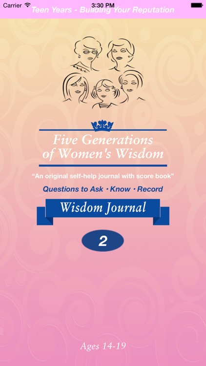 Journal Vol 2 (Ages 14-19)Teen