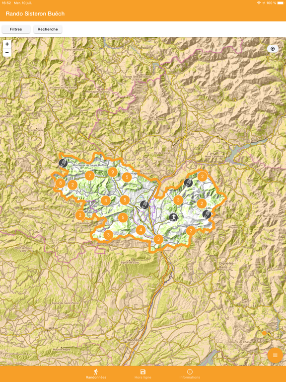 Screenshot #5 pour Rando Sisteron Buëch