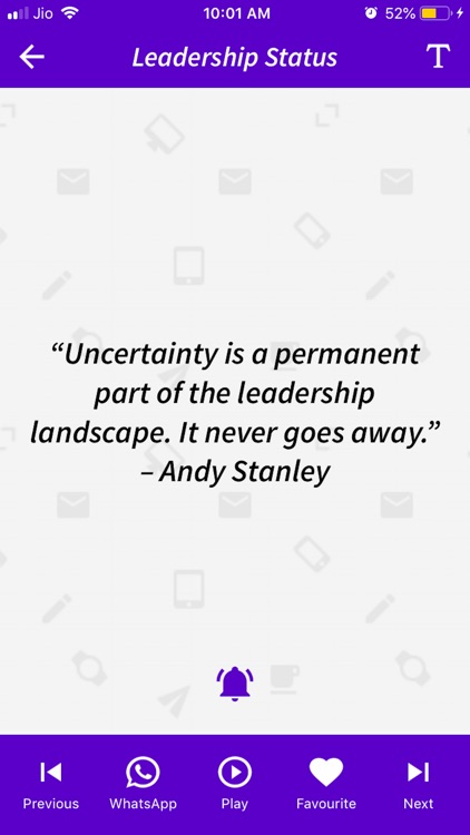 Leadership Status - 2019