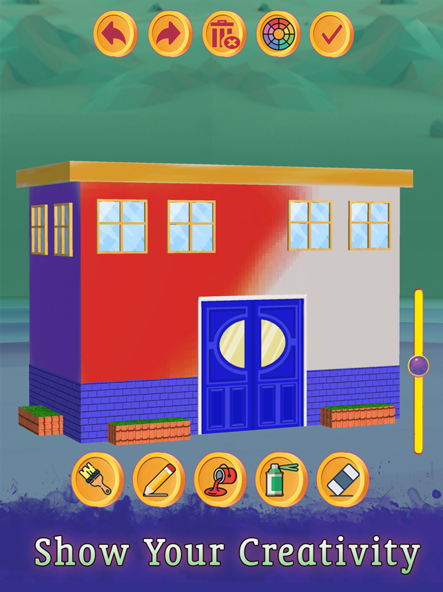 ‎House Paint 3D - Home Coloring Screenshot