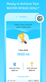 Daily Reminder + Water Tracker screenshot