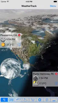 WeatherTrack GRIB iphone resimleri 3