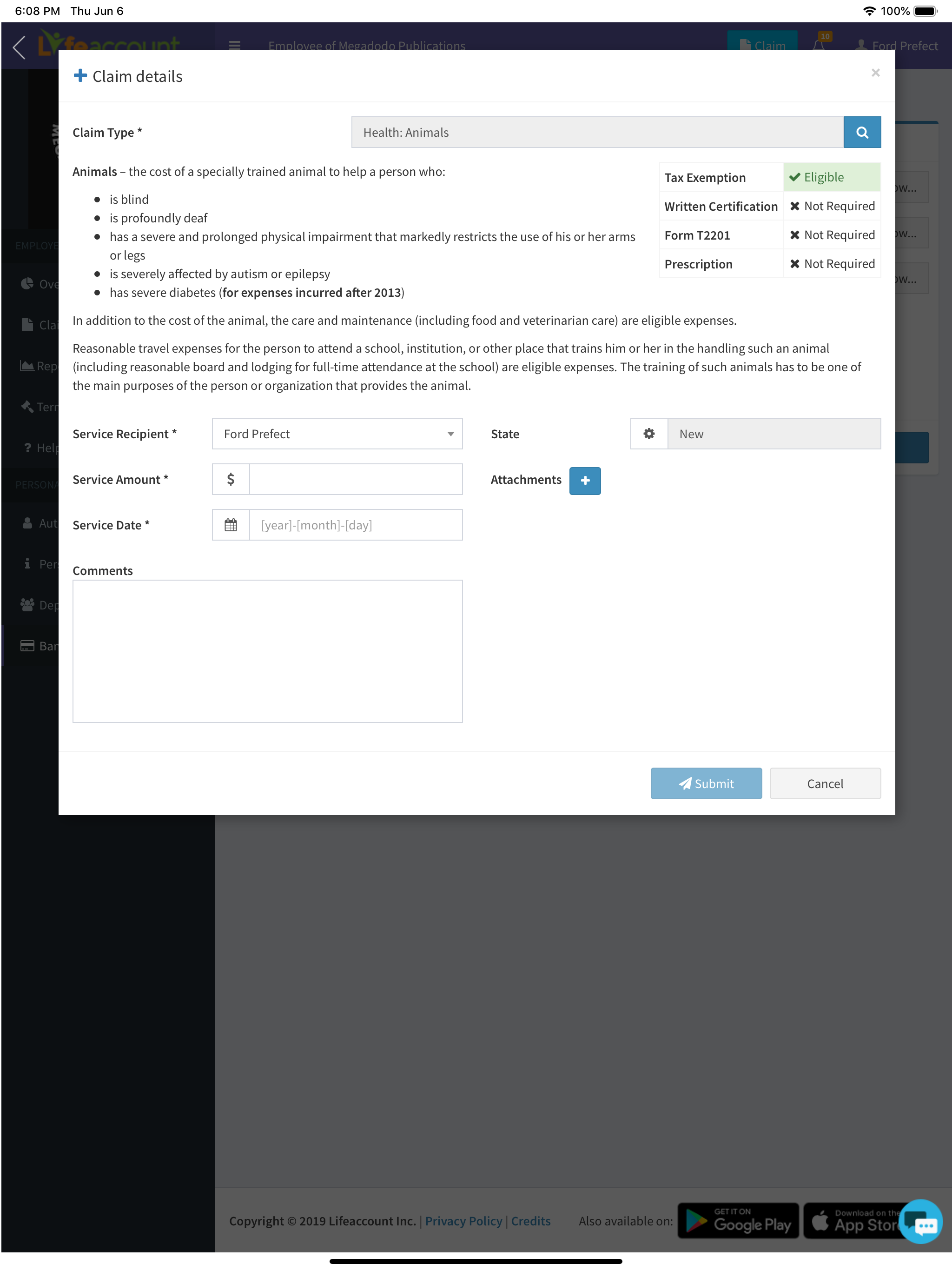 Lifeaccount screenshot 20
