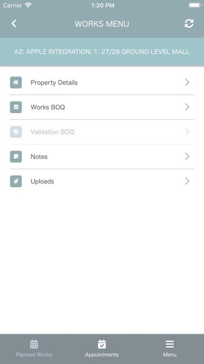 Planned Works - Financial