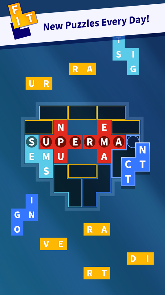 #5. Flow Fit - Word Puzzle (iOS) 由: Big Duck Games LLC